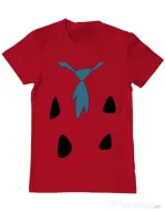 Tricou ADLER barbat Flinstone costume Rosu