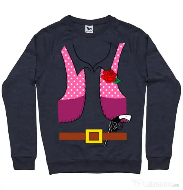 Bluza ADLER barbat Cowboy suit 2 Denim inchis