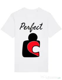 Tricou STANLEY STELLA barbat Perfect match 1 Alb