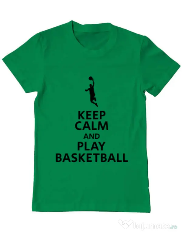 Tricou ADLER barbat Play basketball Verde mediu
