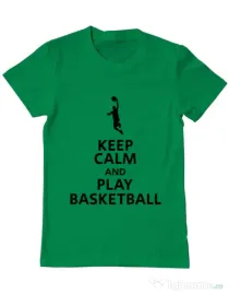 Tricou ADLER barbat Play basketball Verde mediu