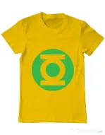 Tricou ADLER barbat Green lantern Galben