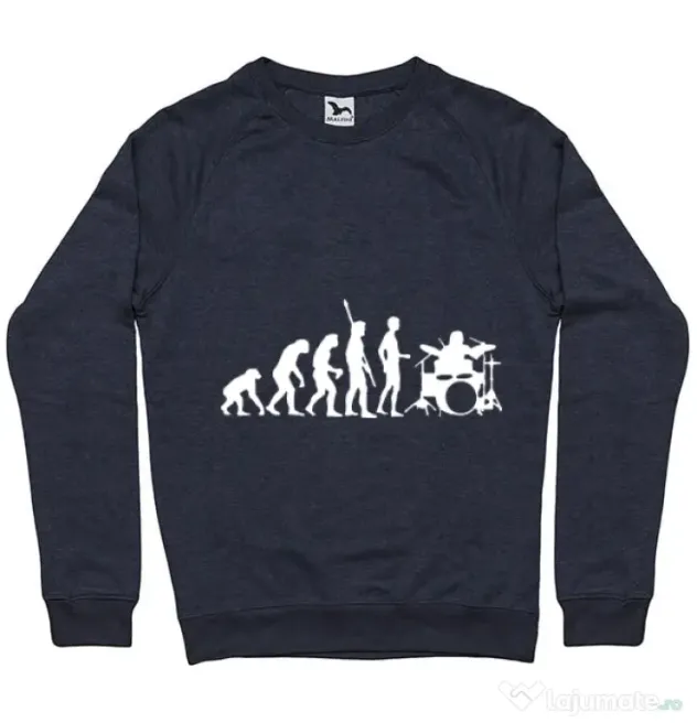 Bluza ADLER barbat Drummer evolution Denim inchis