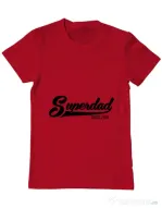 Tricou ADLER barbat Superdad Rosu
