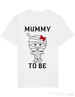 Tricou STANLEY STELLA barbat Mummy to be girl Alb