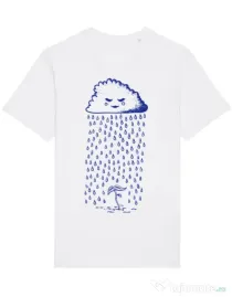 Tricou STANLEY STELLA barbat Something is growing Alb