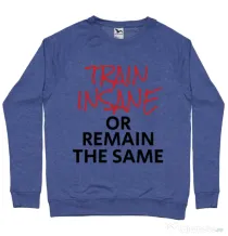 Bluza ADLER barbat Train insane Albastru melanj