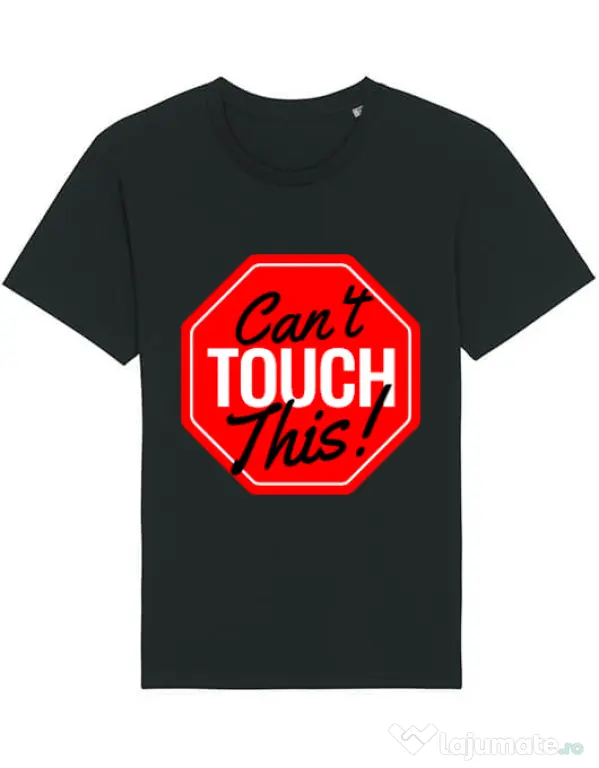 Tricou STANLEY STELLA barbat Can’t touch this Negru