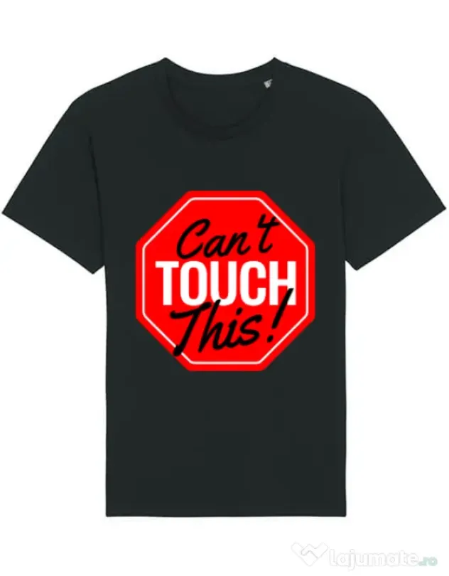 Tricou STANLEY STELLA barbat Can’t touch this Negru
