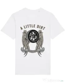 Tricou STANLEY STELLA barbat A little dirt Alb
