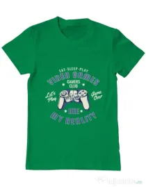 Tricou ADLER barbat My reality Verde mediu