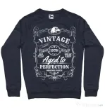 Bluza ADLER barbat Aged to perfection Denim inchis