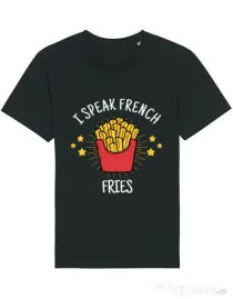 Tricou STANLEY STELLA barbat I speak french Negru