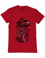 Tricou ADLER barbat Lowrider Rosu