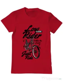 Tricou ADLER barbat Lowrider Rosu