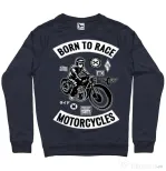 Bluza ADLER barbat Born to race Denim inchis