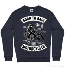 Bluza ADLER barbat Born to race Denim inchis