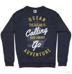 Bluza ADLER barbat Ocean adventure Denim inchis