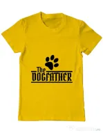 Tricou ADLER barbat The dogfather Galben