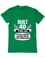 Tricou ADLER barbat Original parts Verde mediu