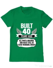 Tricou ADLER barbat Original parts Verde mediu