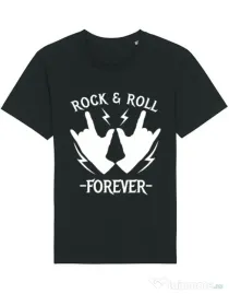 Tricou STANLEY STELLA barbat Rock and roll Negru
