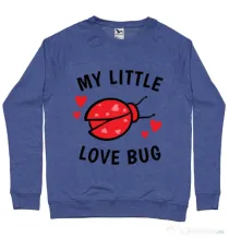 Bluza ADLER barbat My little love bug Albastru melanj