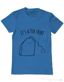 Tricou ADLER barbat Tea shirt Albastru azuriu