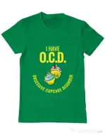 Tricou ADLER barbat Obsessive cupcake disorder Verde mediu