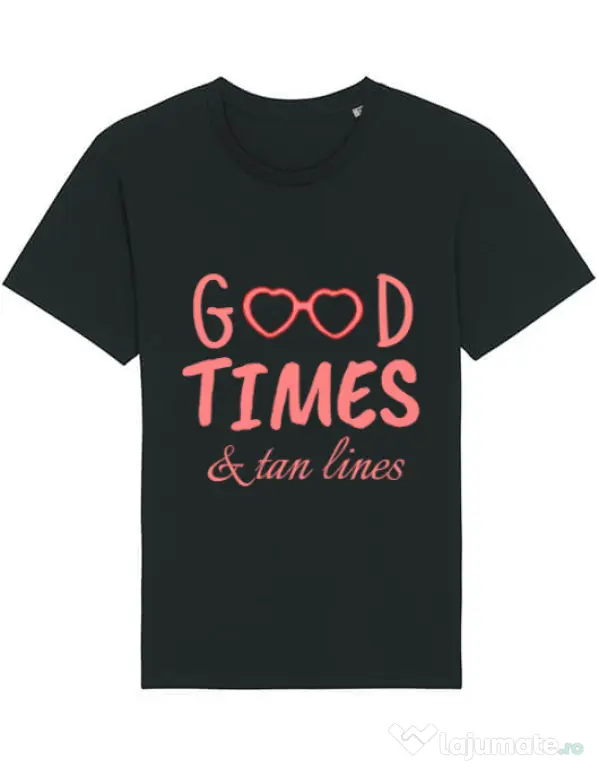 Tricou STANLEY STELLA barbat Tan lines Negru