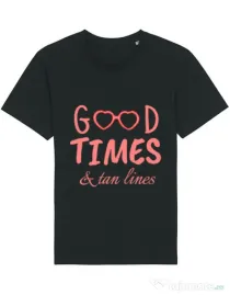 Tricou STANLEY STELLA barbat Tan lines Negru