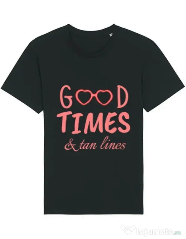 Tricou STANLEY STELLA barbat Tan lines Negru