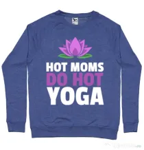 Bluza ADLER barbat Hot yoga Albastru melanj