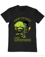 Tricou ADLER barbat I want superpowers Negru