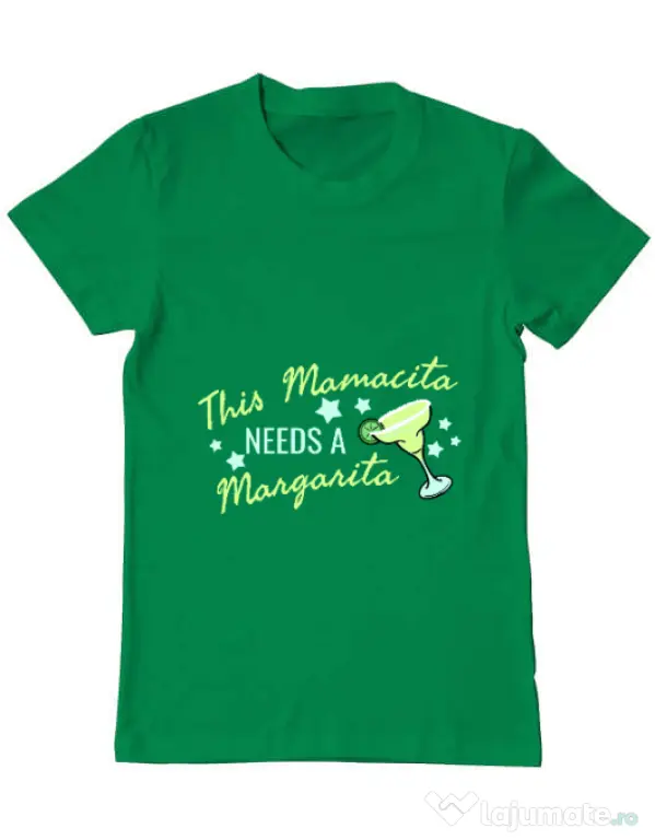 Tricou ADLER barbat Mamacita Verde mediu