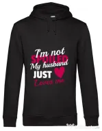 Hoodie barbat cu gluga I’m not spoiled Negru
