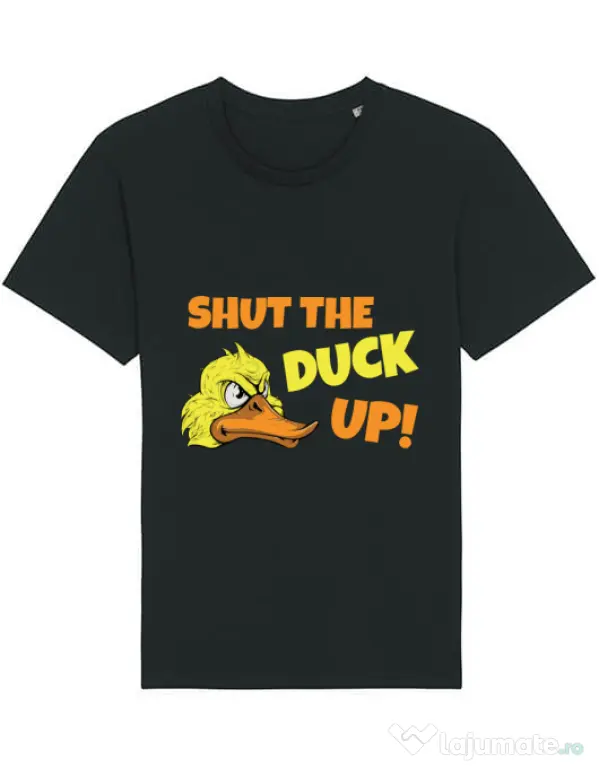 Tricou STANLEY STELLA barbat Shut the duck up Negru