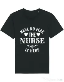 Tricou STANLEY STELLA barbat The nurse is here Negru