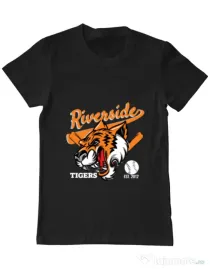 Tricou ADLER barbat Tigers team Negru