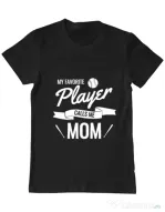 Tricou ADLER barbat My favorite player Negru