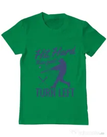 Tricou ADLER barbat Hit hard Verde mediu
