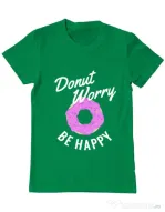 Tricou ADLER barbat Be happy Verde mediu