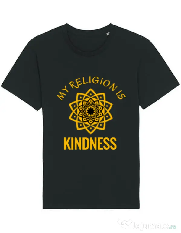 Tricou STANLEY STELLA barbat Kindness Negru