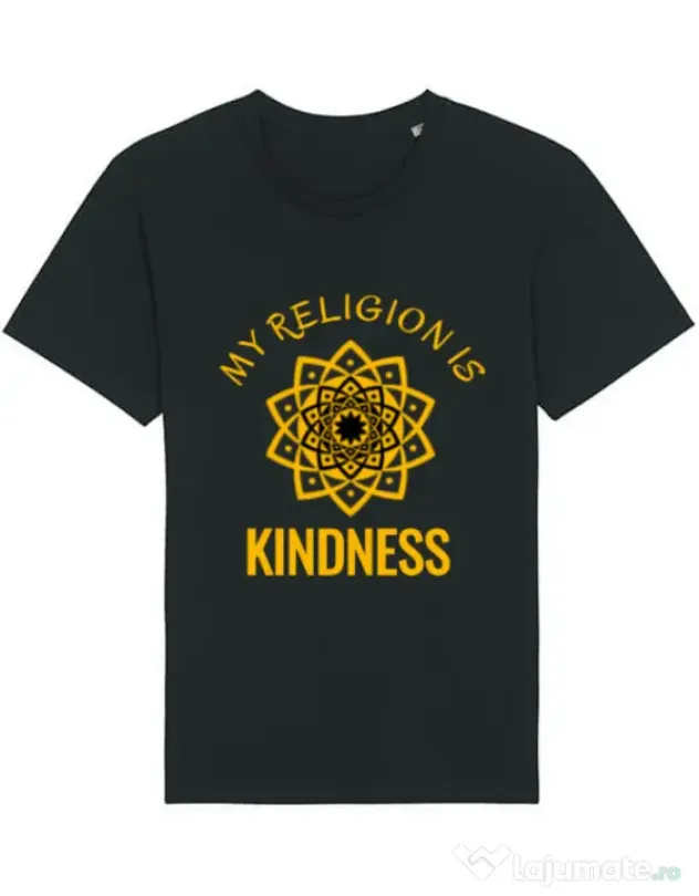 Tricou STANLEY STELLA barbat Kindness Negru