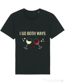 Tricou STANLEY STELLA barbat I go both ways Negru