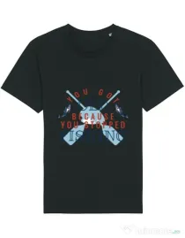 Tricou STANLEY STELLA barbat You stopped fishing Negru