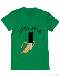 Tricou ADLER barbat Censored Verde mediu