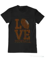 Tricou ADLER barbat Love football Negru