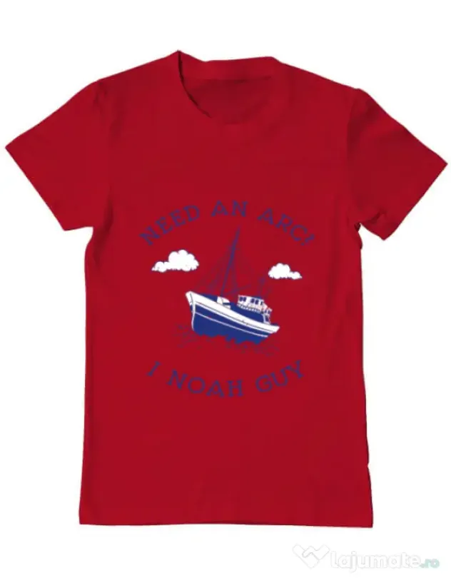 Tricou ADLER barbat Need an arc? Rosu