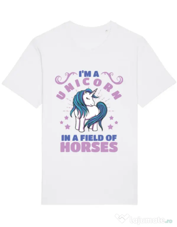Tricou STANLEY STELLA barbat Just a unicorn Alb